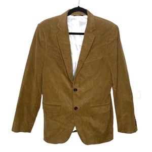 Banana Republic Men Blazer Corduroy Size 40 Brown
